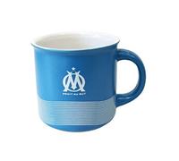 La Plume dorée Mug rétro bleu Olympique de Marseille en céramique