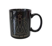 Tasse en céramique logo Or OM Noir Multicolore