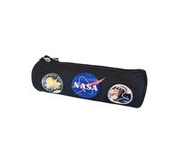 LA PLUME DOREE Trousse noire en toile NASA