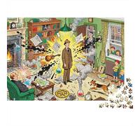 La Plume et l'encre Deluge Puzzle en Bois Imperméable Puzzles De 1000 Pièces pour Adultes Cadeaux Défi Et Casse-tête Jeux Éducatifs