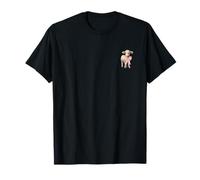 La Plupart de Mes Amis sont des Animaux (Graphique Mignon) (Impression arrière) T-Shirt