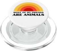 La Plupart de Mes Amis sont des Animaux PopSockets PopGrip pour MagSafe