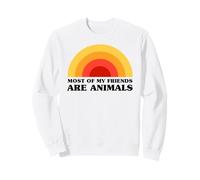La Plupart de Mes Amis sont des Animaux Sweatshirt