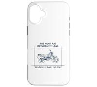 La Plus Amusante Entre Mes Jambes, à Part ma Petite Maman ! TDUB Coque pour iPhone 16 Plus
