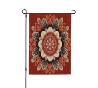 La plus belle fleur décorative drapeau double face - Bannière de jardin, parfaite pour la décoration extérieure et intérieure, disponible en deux tailles