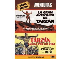 La plus grande aventure de Tarzan + Le combat mortel de Tarzan / Tarzan's Greatest Adventure + Tarzan's Fight For Life (2 DVD) [ Origine Espagnole, Sans Langue Francaise ]