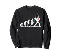 La Plus Grande évolution d'un Vrai Guitariste Rock talentueux Sweatshirt
