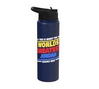 La plus grande Jordanie du monde prononce un drôle de nom de Jordanie Stainless Steel Insulated Water Bottle