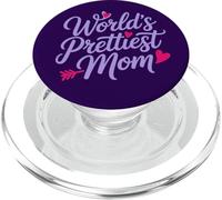 La Plus Jolie Maman de la fête des mères PopSockets PopGrip pour MagSafe