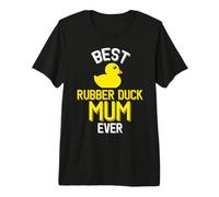 La Plus Mignonne Maman en Canard en Caoutchouc de Tous Les Temps T-Shirt Haut de Gamme