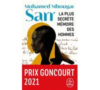 La Plus secrète mémoire des hommes - Mohamed Mbougar Sarr - Lgf - Poche - Roman