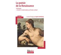 La poésie de la Renaissance - Collectif - Gallimard - Poche - Anthologie