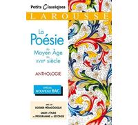 La Poésie Du Moyen Age Au Xviiie Siècle