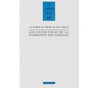 Collectif – La poésie en prose au XXᵉ siècle – Les entretiens de la Fondation des Treilles – Broché