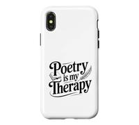 La poésie est ma thérapie Coque pour iPhone X/XS
