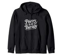 La poésie est ma thérapie Sweat à Capuche