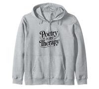 La poésie est ma thérapie Sweat à Capuche