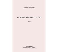La poesie est sur la table