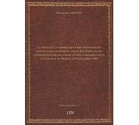 La poésie et le symbolisme dans l'histoire des institutions humaines : leçon d'ouverture du cours d'