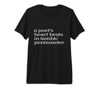 La poésie Parle du cœur pour Les Amateurs de vers et de Style T-Shirt Haut de Gamme