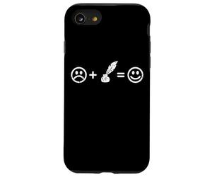 La poésie Rend Heureux Un Amateur de poèmes drôles, écrivain, poète, Art Coque pour iPhone SE (2020) / 7/8