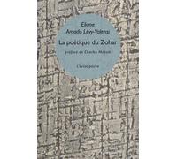 La poétique du Zohar - Eliane Amado Lévy-Valensi - Eclat Eds De L' - Poche - Essai