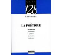 La Poétique - Introduction À La Théorie Générale Des Formes Littéraires