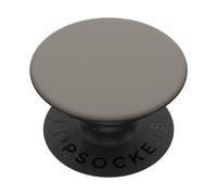 La poignée grise titane rehausse votre téléphone portable S24 ultra PopSockets PopGrip Interchangeable