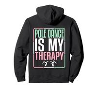 La Pole Dance est ma thérapie La Pole Dance Pastel Sweat à Capuche