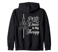 La Pole Dance est ma thérapie Zen Fitness Pole Dancing Sweat à Capuche