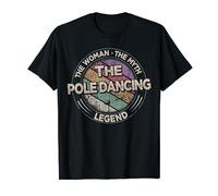 La pole dance légende de pole danse rétro pour femme T-Shirt