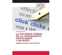 La Polisemia Verbal En La Lexicografía Monolingüe Y Bilingüe