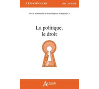 La politique, le droit - SILVIA MANONELLAS/NANTA - Atlande Eds - broché - Essai