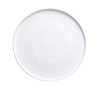 La Porcelaine Blanche - Assiettes Set de 2 Pièces - Décoration Maison, Cuisine - Ligne Essentielle Gourmet - Idée Cadeau - New Bone China - Ø 32 ; H 1,9 cm