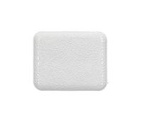 La Porcellana Bianca – Plateau rectangulaire Ligne Forêt en porcelaine, coffret cadeau 20×24,5×H2 cm
