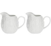 LA PORCELAINE BLANCHE - Pot à lait Florentina (Lot de 2)