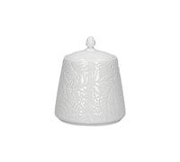 La Porcelaine Blanche - Sucrier dans Gift Box - Décoration Maison, Cuisine - Ligne Forêt - Idée Cadeau - Porcelaine - 9 x 9 x H 10,5 cm, 1 unité