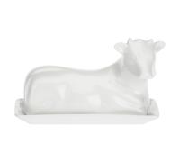 La Porcellana Bianca beurrier vache 18 cm P001203501