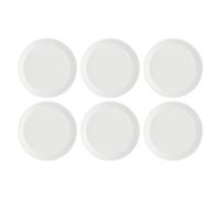 La Porcellana Bianca Essentielle Gourmet Set 6 Pièces Plat Civière Bas 21,5cm US