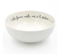 LA PORCELLANA BIANCA - Les Honnêtes Bol à Céréales diamètre 14 cm, Porcelaine