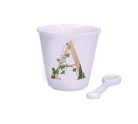 La Porcellana Bianca tasse avec cuillere 75 ml P00450015A