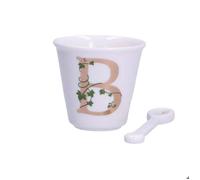 La Porcellana Bianca Tasse Avec Cuillere 75 Ml P00450015b
