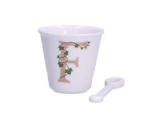 La Porcellana Bianca tasse avec cuillere 75 ml P00450015F