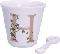 La Porcellana Bianca tasse avec cuillere 75 ml P00450015H
