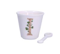 La Porcellana Bianca tasse avec cuillere 75 ml P00450015I