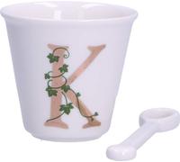 La Porcellana Bianca tasse avec cuillere 75 ml P00450015K