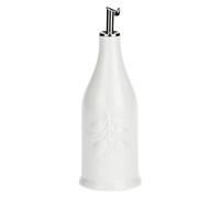 la Porcellana Menage cylindrique Bouteille d'huile, Blanc