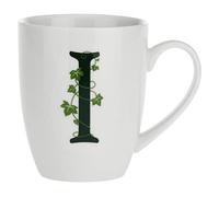 la Porcellana Mug Lettre I, Blanc