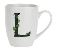 La Porcellana Bianca – Mug Lettre L – Blanc