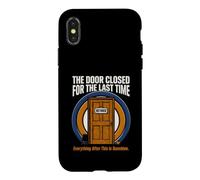 La Porte s'est fermée pour la dernière Fois Que Le Soleil se Retire Coque pour iPhone X/XS